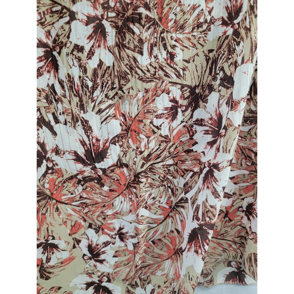 NWOT Catherine's Women's Blouse Floral Pattern, SZ 1X, 18/20W - Picture 5 of 7